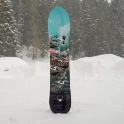 Yes! Yes 420 Powderhull Snowboard Herren -Skiausrüstung yes 420 powderhull 2023 02 gross